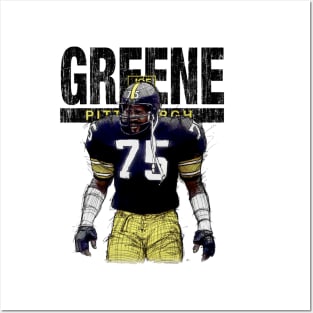 Joe Greene Pittsburgh Sketch Posters and Art